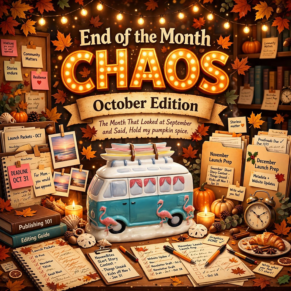 End of the Month Chaos - October Edition