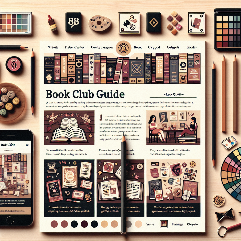 A group of readers discussing a book