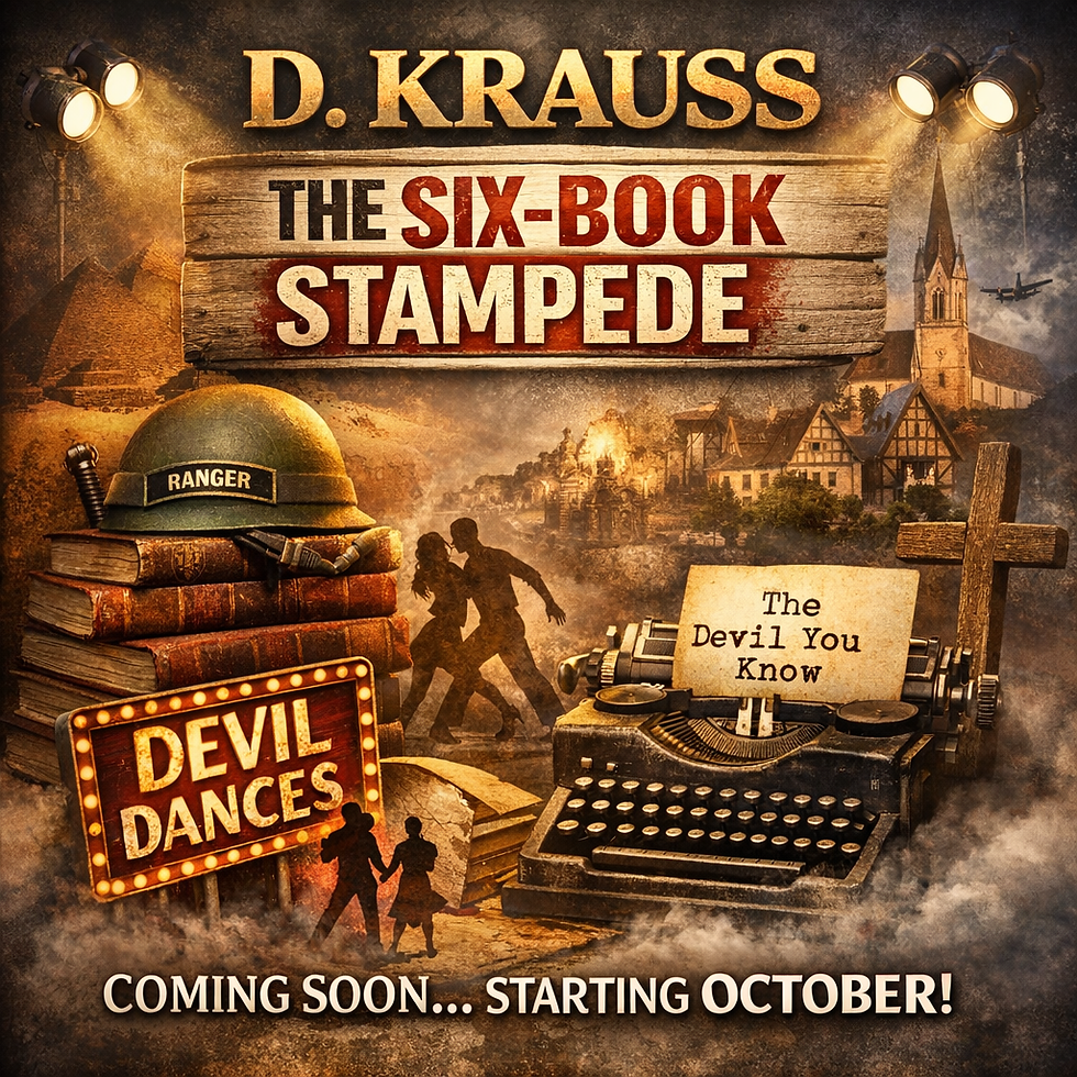 D. Krauss and the Six‑Book Stampede