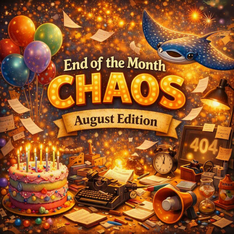 End of the Month Chaos – August Edition