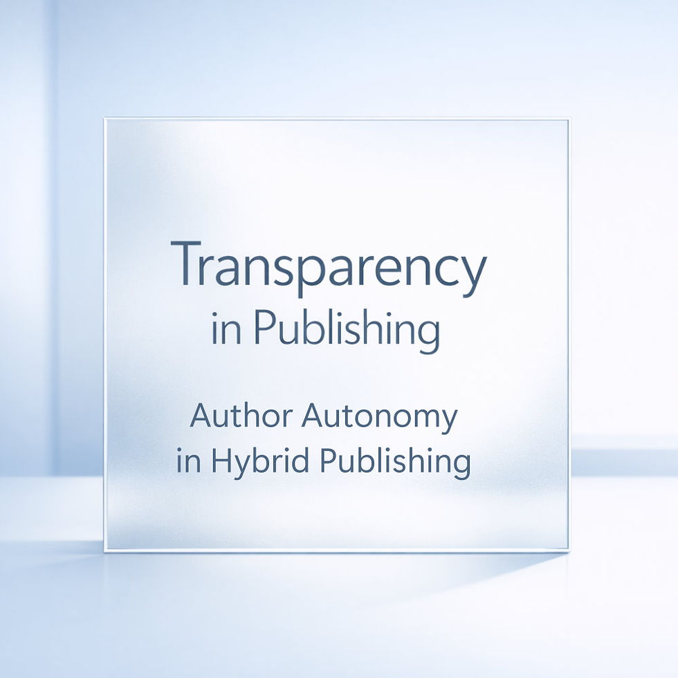 Author Autonomy in Hybrid Publishing