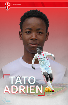 Retrato de Tato Adrien, jugador de fútbol