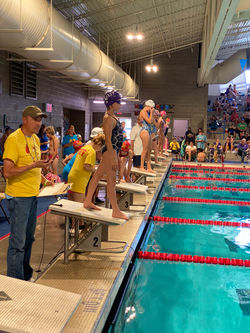 New Mexico Games Swimming