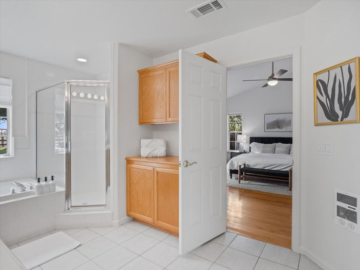 Bathroom and bedroom