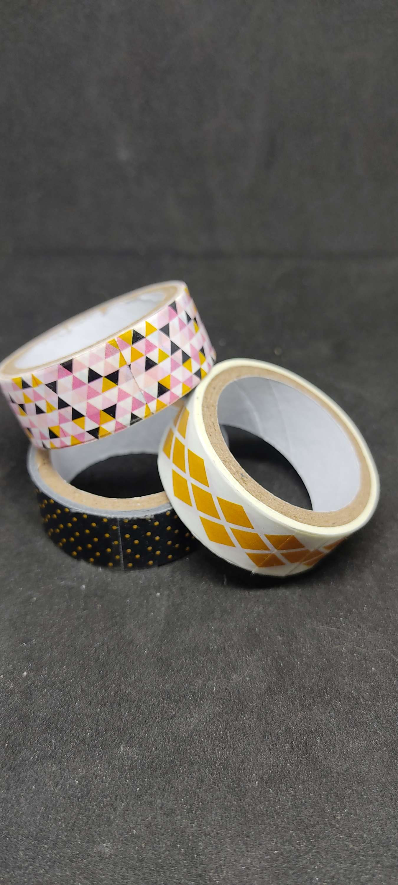 Lot de 3 masking tape assortis modèles 1