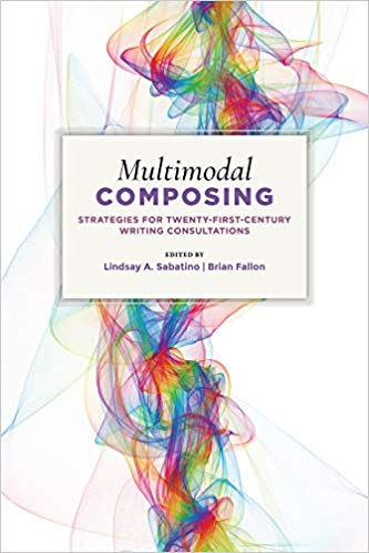 The cover of the book, Multimedia Composing.