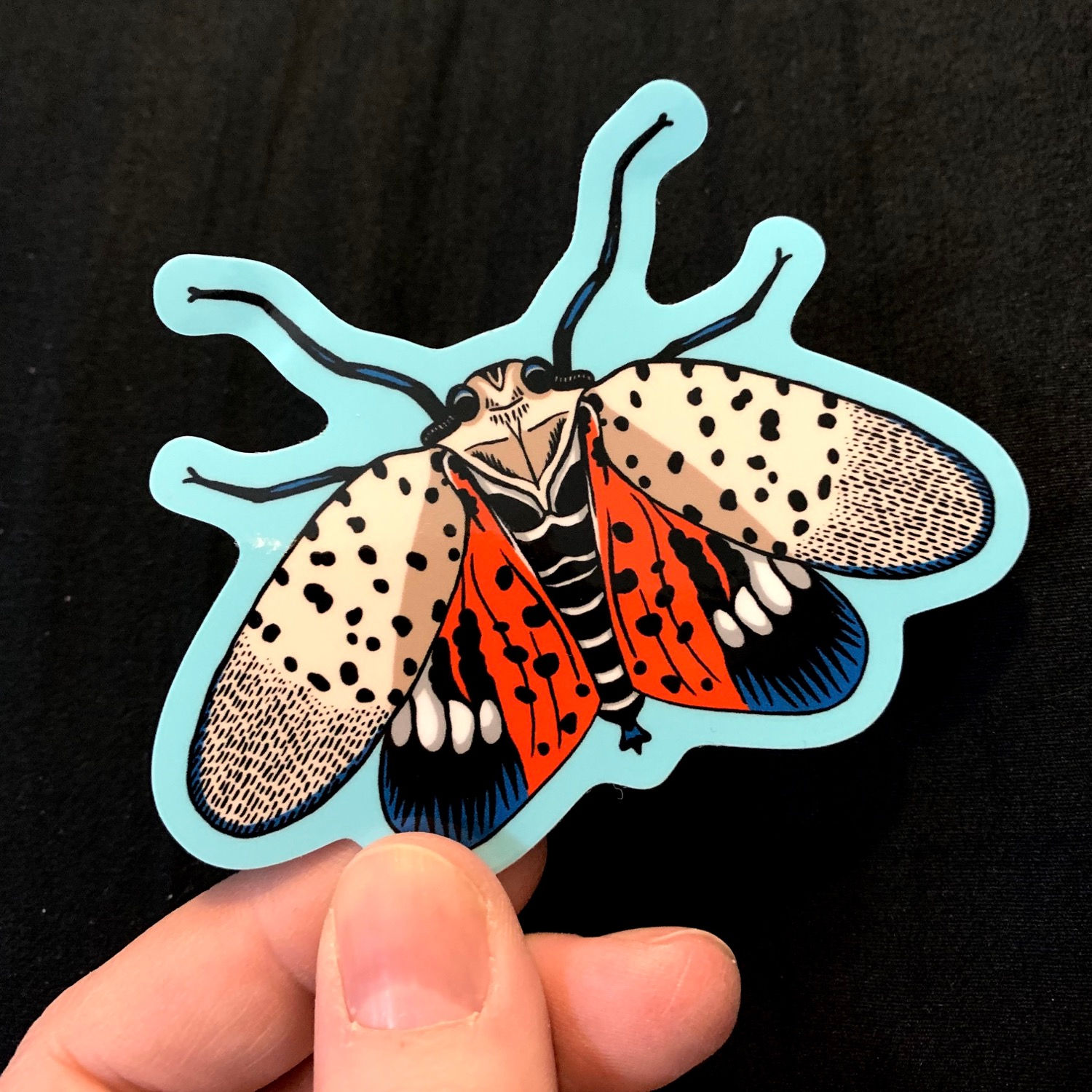 Lanternfly Sticker