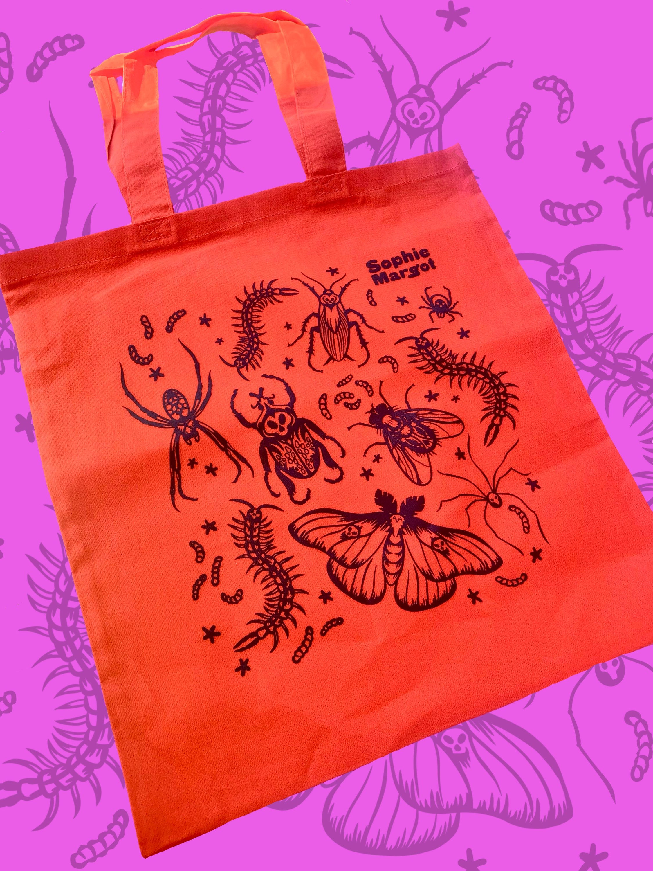 Creepy Crawlies Tote Bag