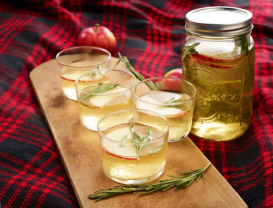 Apple-Rosemary Tea Spritzer