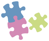 Icône puzzle représentant l’accompagnement personnalisé des jeunes issus de la protection de l’enfance en Haute-Savoie.
