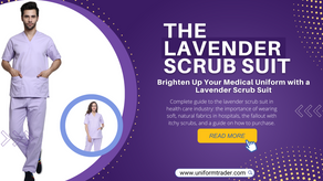 Brighten Up Your Medical Uniform with a Lavender Scrub Suit