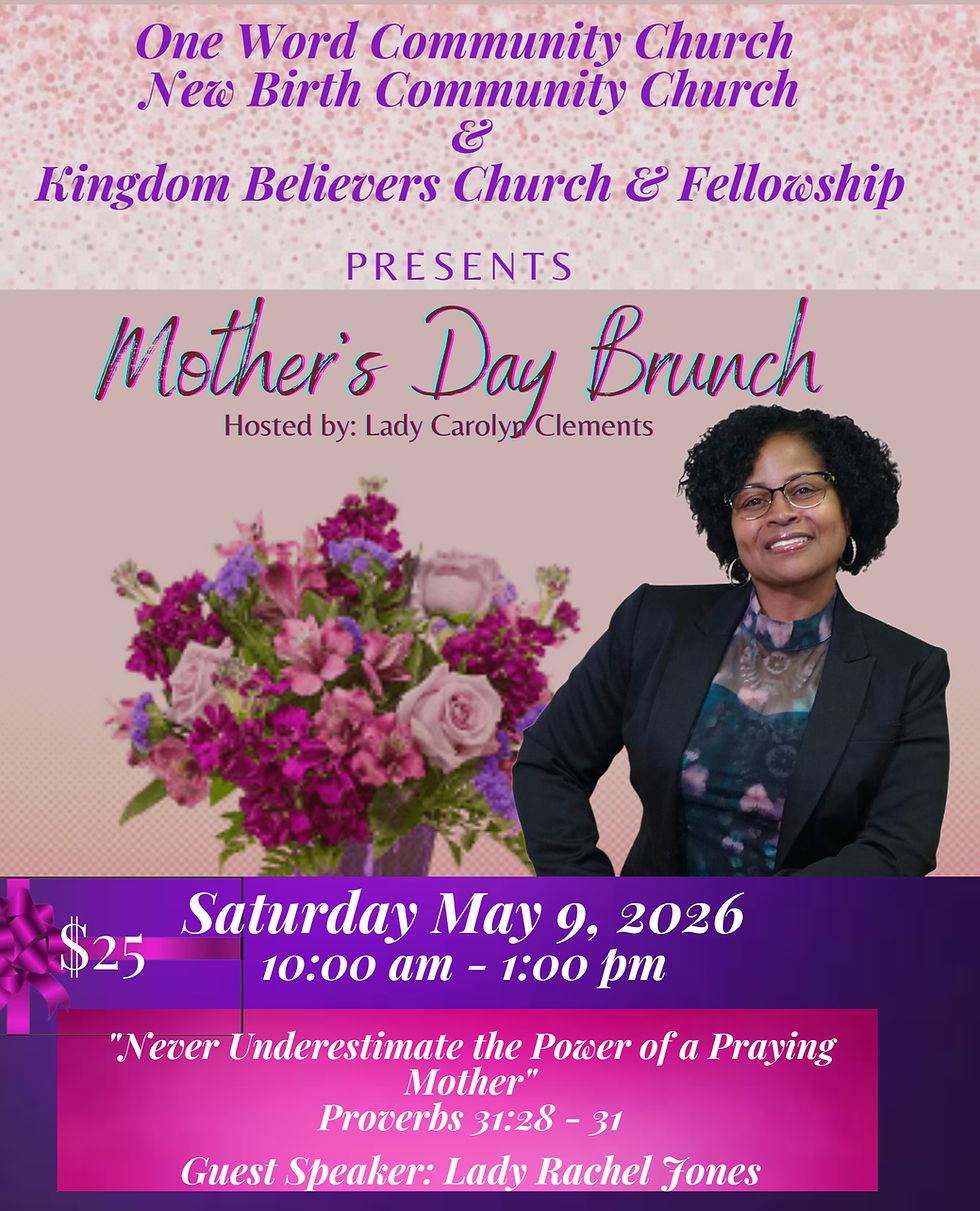 Annual Mother's Day Brunch