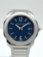 Bvlgari Octo Roma Blue Dial OC 41 S caouthcouc strap - Full Set like new 2025