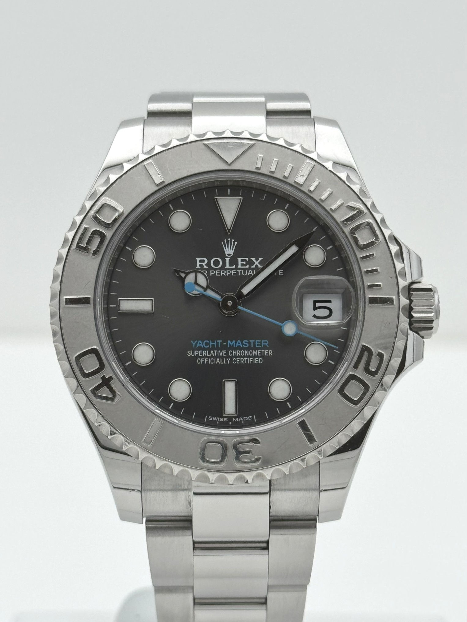 Rolex Yachtmaster 37mm Stainless Steel 268622 - Full Set Swiss Papers 2018