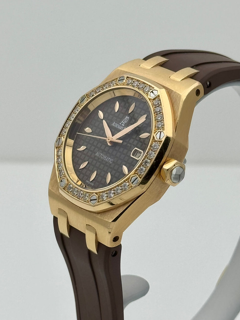 Thumbnail: Audemars Piguet Royal Oak Lady rose gold diamonds 77321OR.ZZ.D080CA.01