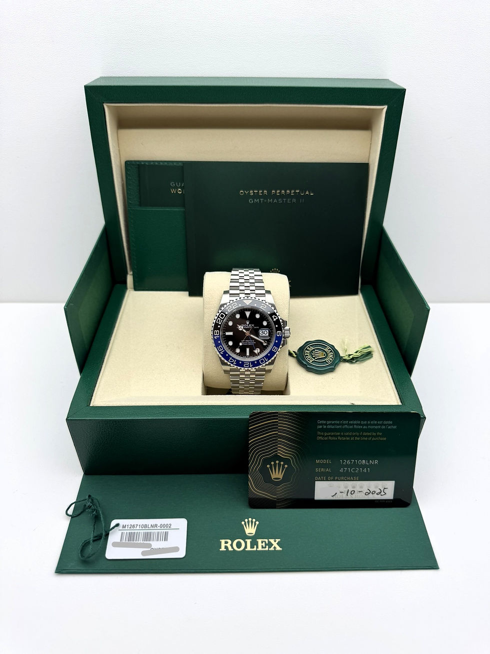 Thumbnail: Rolex GMT Master II  "Batgirl" 126710BLNR - New/Unworn with stickers Oct. 2025
