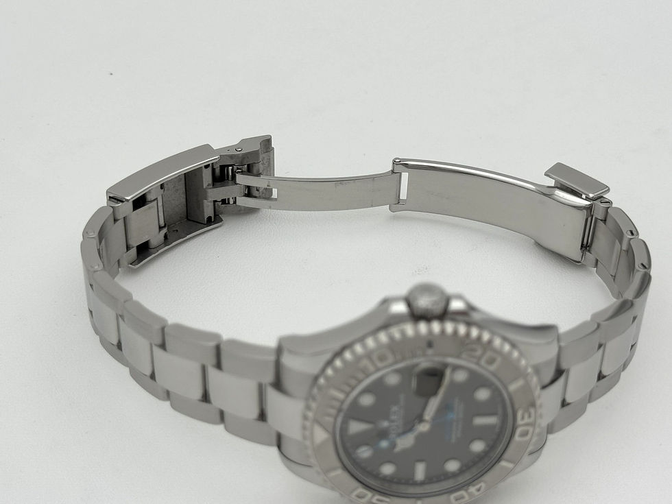 Thumbnail: Rolex Yachtmaster 37mm Stainless Steel 268622 - Full Set Swiss Papers 2018