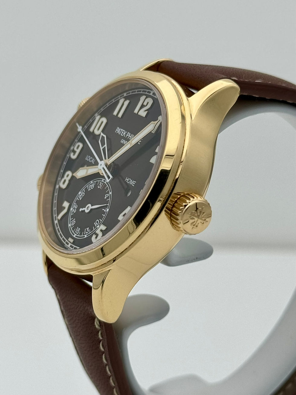 Thumbnail: Patek Philippe 7234R-001 Calatrava Pilot Travel Time Rose Gold 37,5mm - 2020