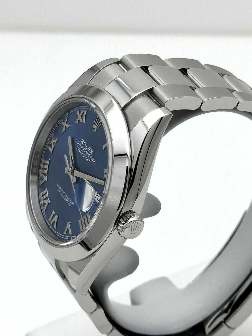 Thumbnail: Rolex Date just 41 azzurro blue 126300 Excellent condition - Full Set March 2026