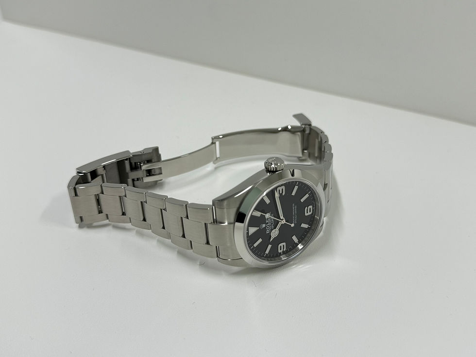 Thumbnail: Rolex Explorer 40 Ref. 224270 in Oystersteel with black dial