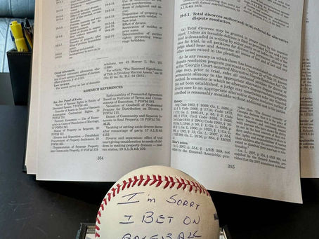 Pete Rose and the Role of Apology in Family Law
