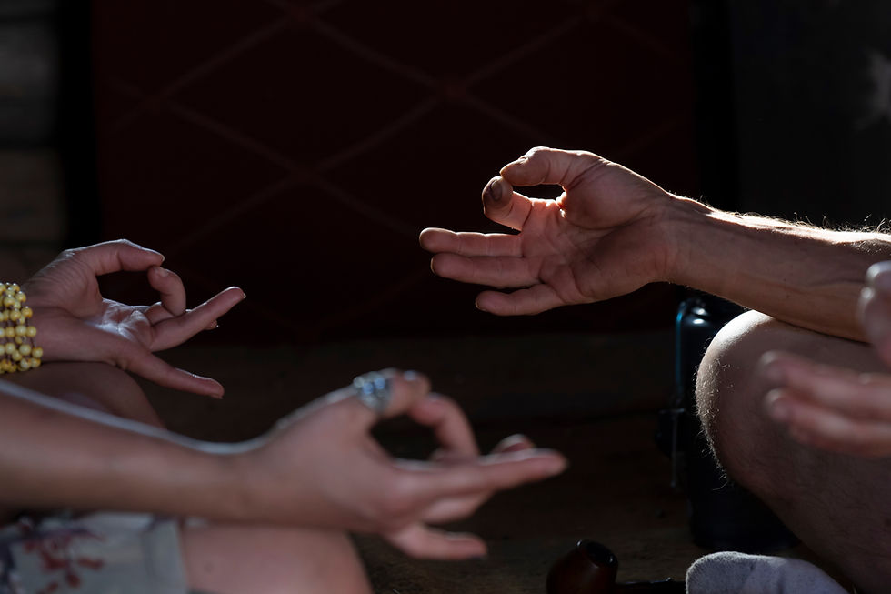 Meditating Hands in the Hooghan at Gateway Ranch - Ashley Darling.jpeg
