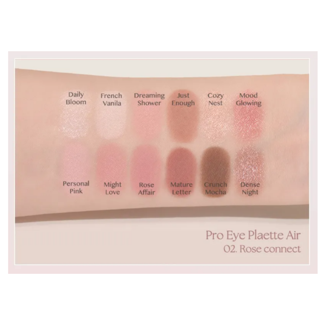 Pro Eye Palette Air - 02 Rose Connect
