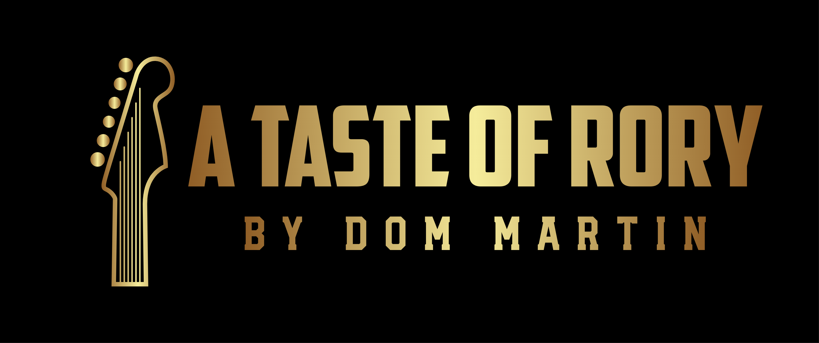 A Taste of Rory live auf der Bühne, Buchung über Big D Bookings