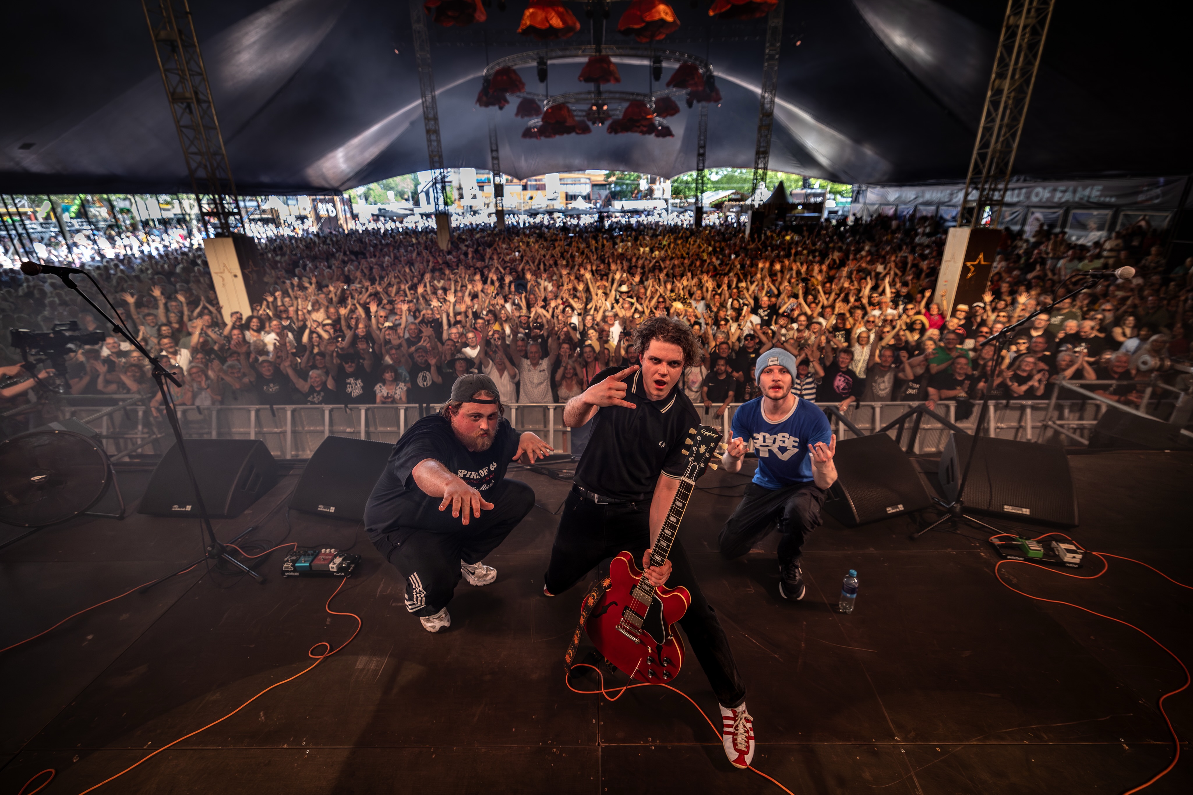The Zac Schulze Gang live auf der Bühne, Buchung über Big D Bookings