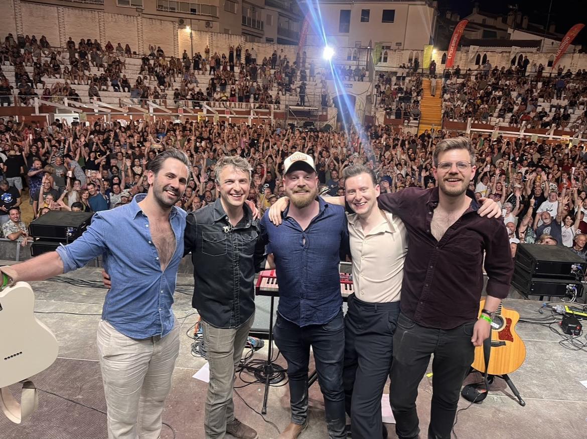 Eddy Smith & The 507 live auf der Bühne, Buchung über Big D Bookings