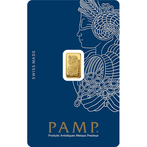 Thumbnail: PAMP Suisse Gold Bar 1.0 Gram