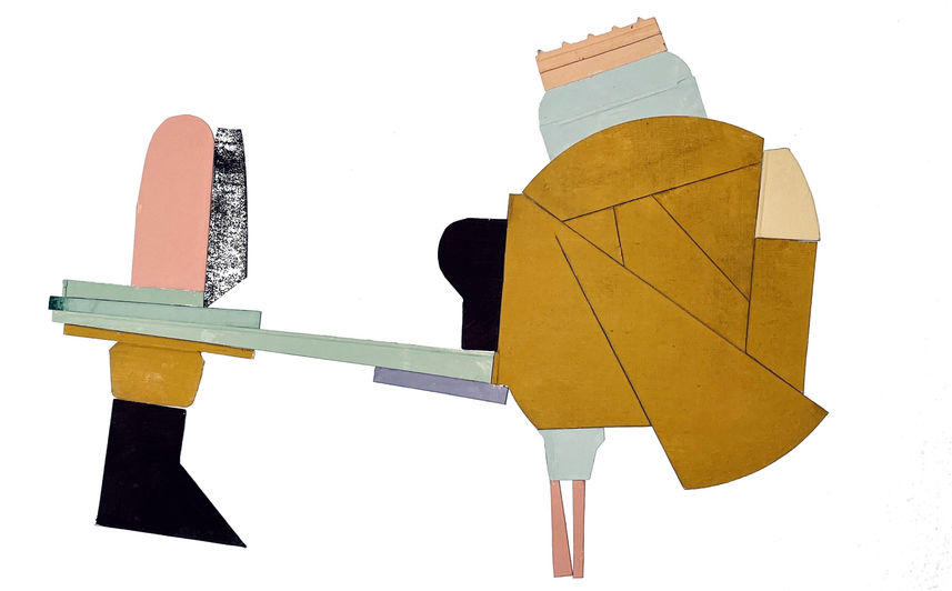 Helle Jorgensen Artist Abstract Collage