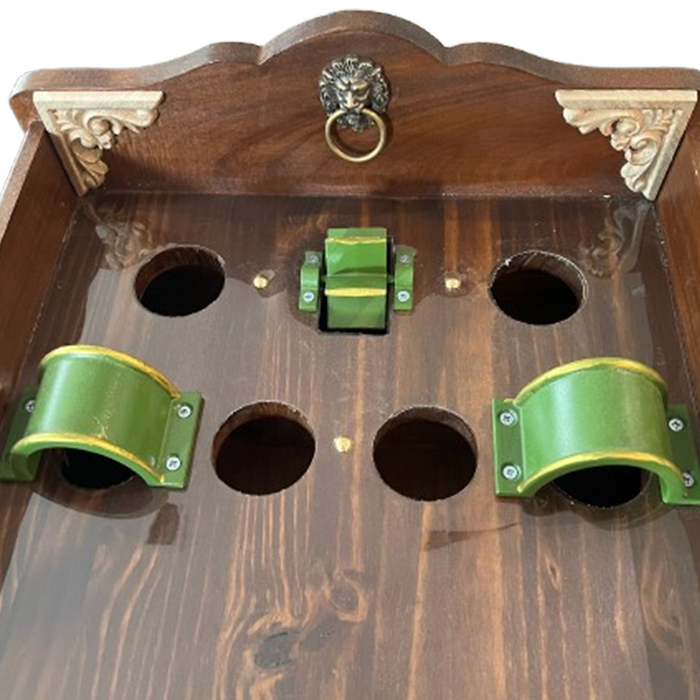 grenouille à tiroir jeu en bois