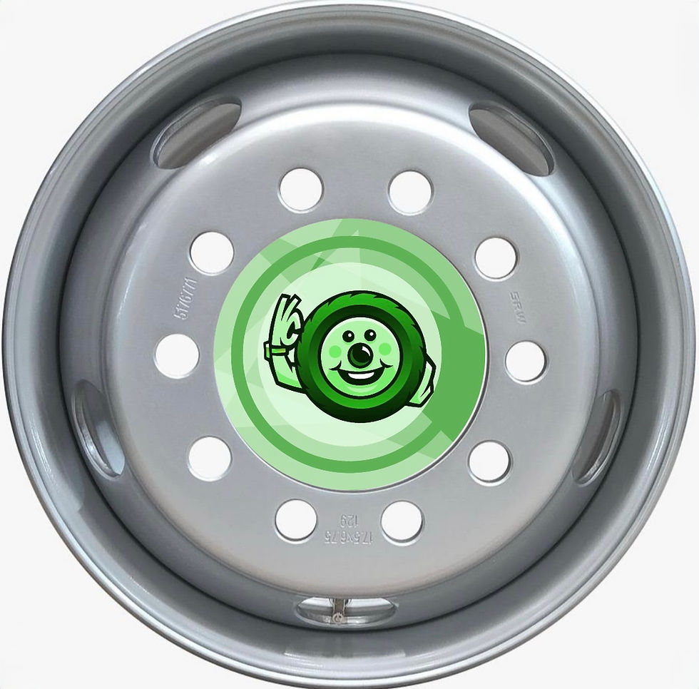 Steel Wheel 9.00X22.5 STEEL 10H 26MM 335/281/ET