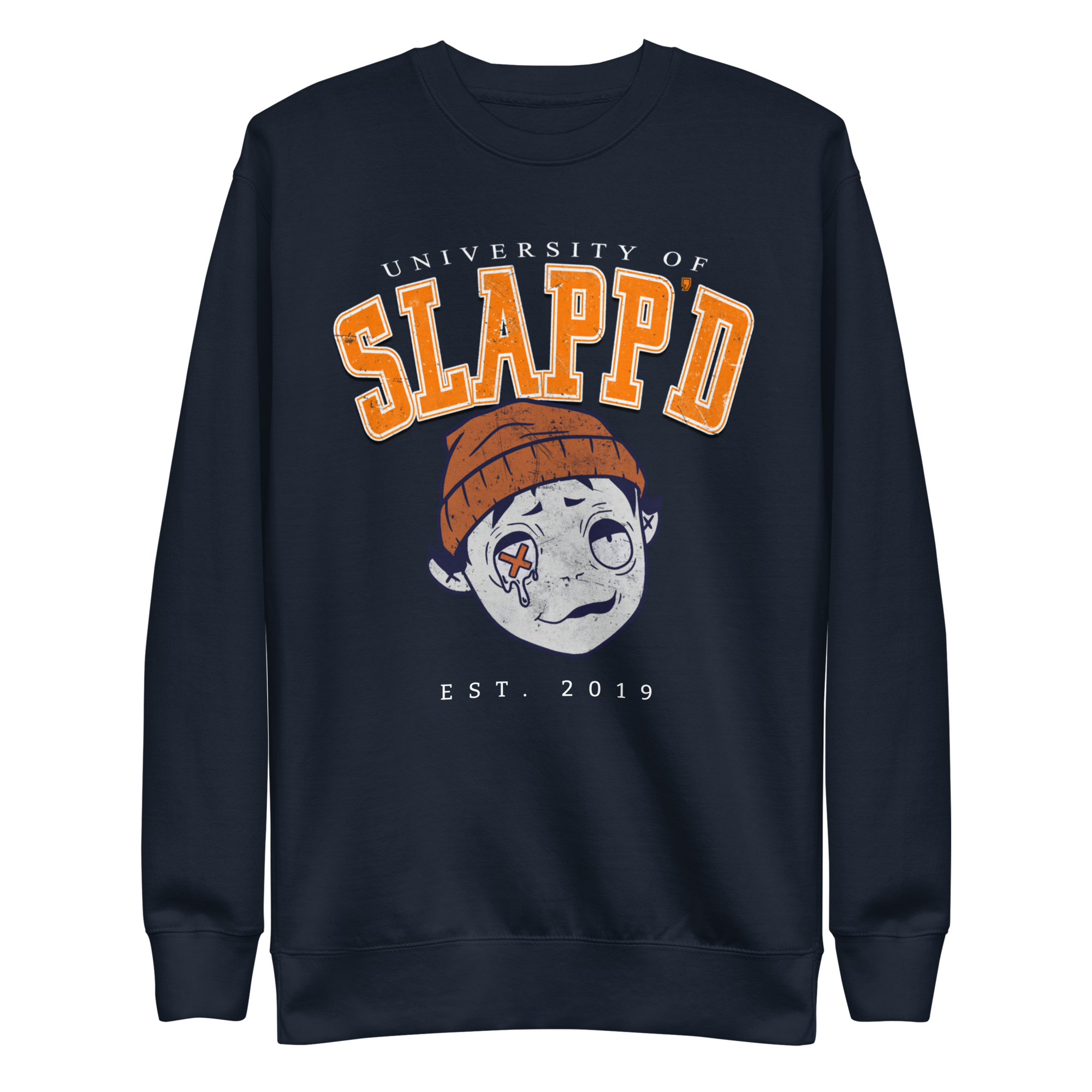 UNIVERSITY OF SLAPP'D CREWNECK