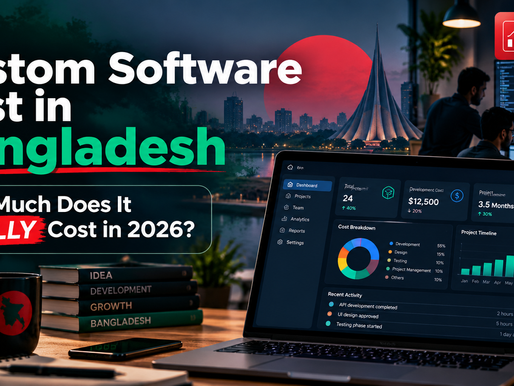 Custom Software Development Cost in Bangladesh