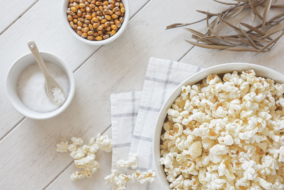 Simple 3-ingredient movie night popcorn (vegan/gluten-free)