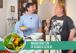 BrainFood für gesunden Schlaf und gute Laune - Süßkartoffel-Brokkoli-Salat