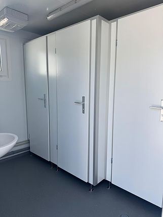 Bungalow module vestiaire