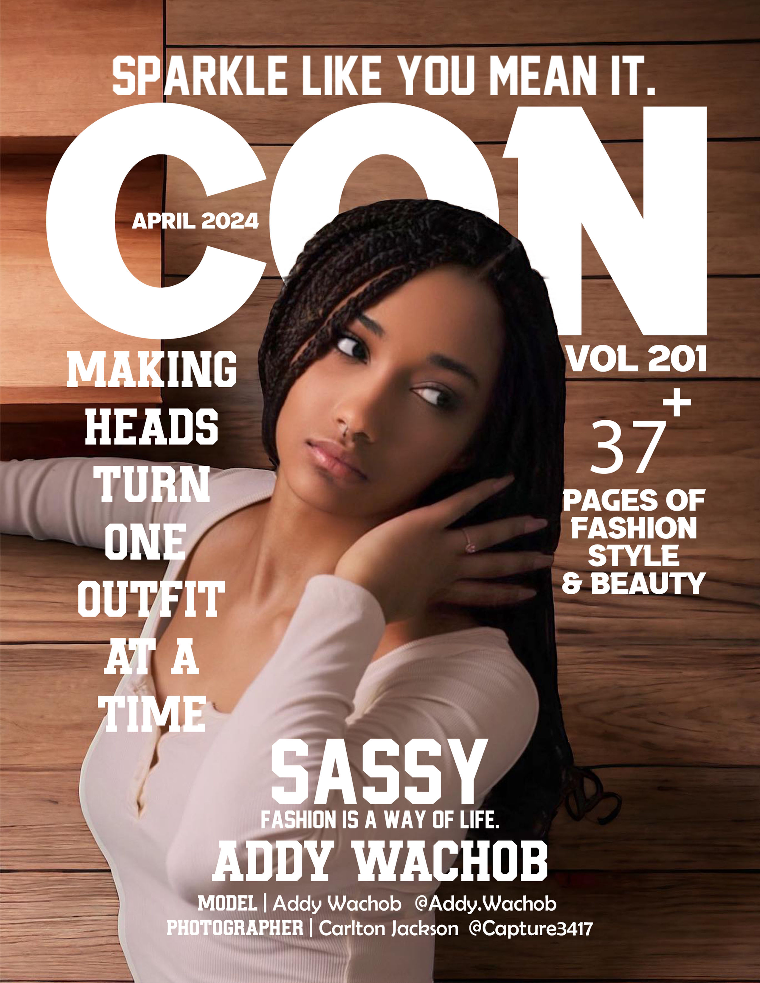Printed Copy 'Fashion & Beauty Edition' April 2024 Vol 201