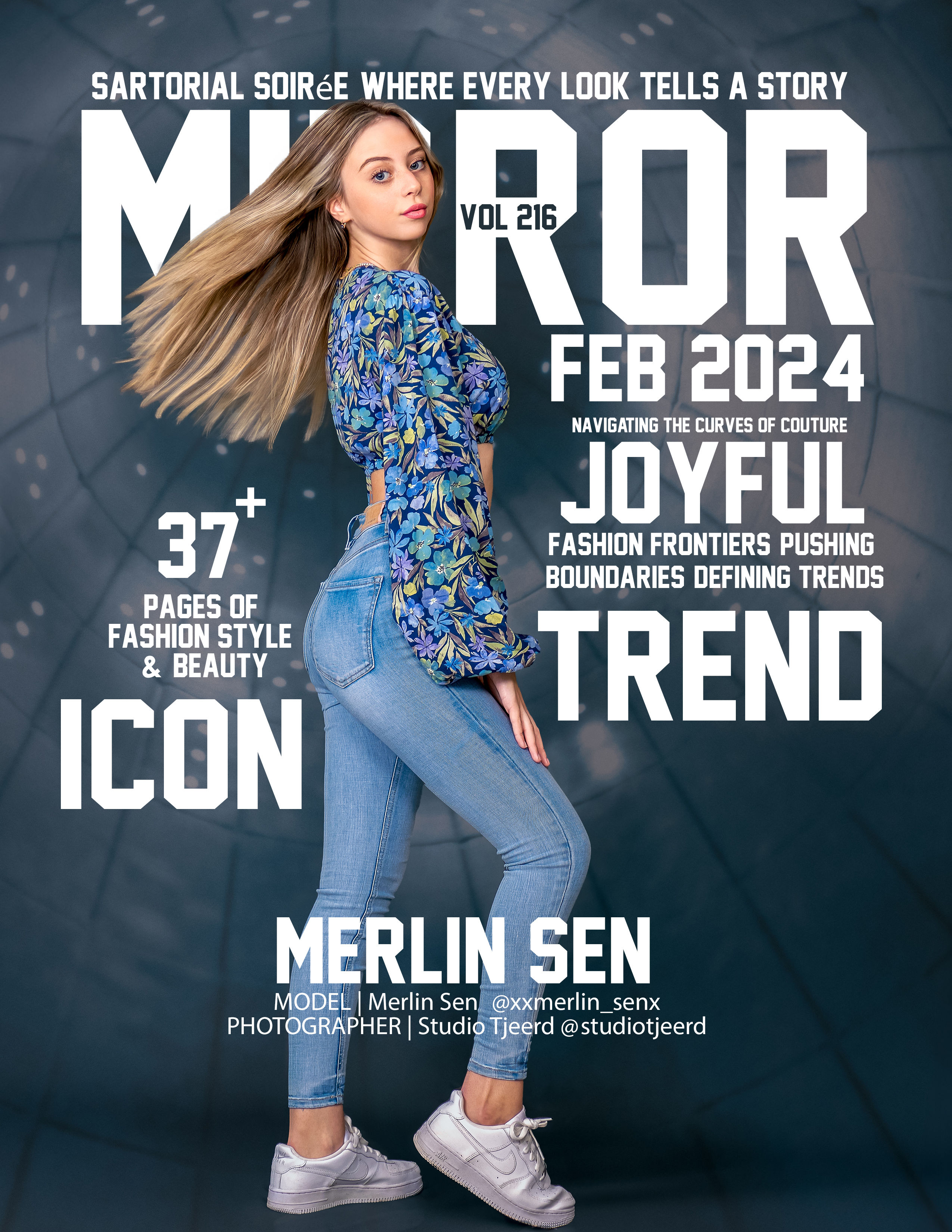 Printed copy 'Fashion & Beauty Edition' February 2024 Vol 216