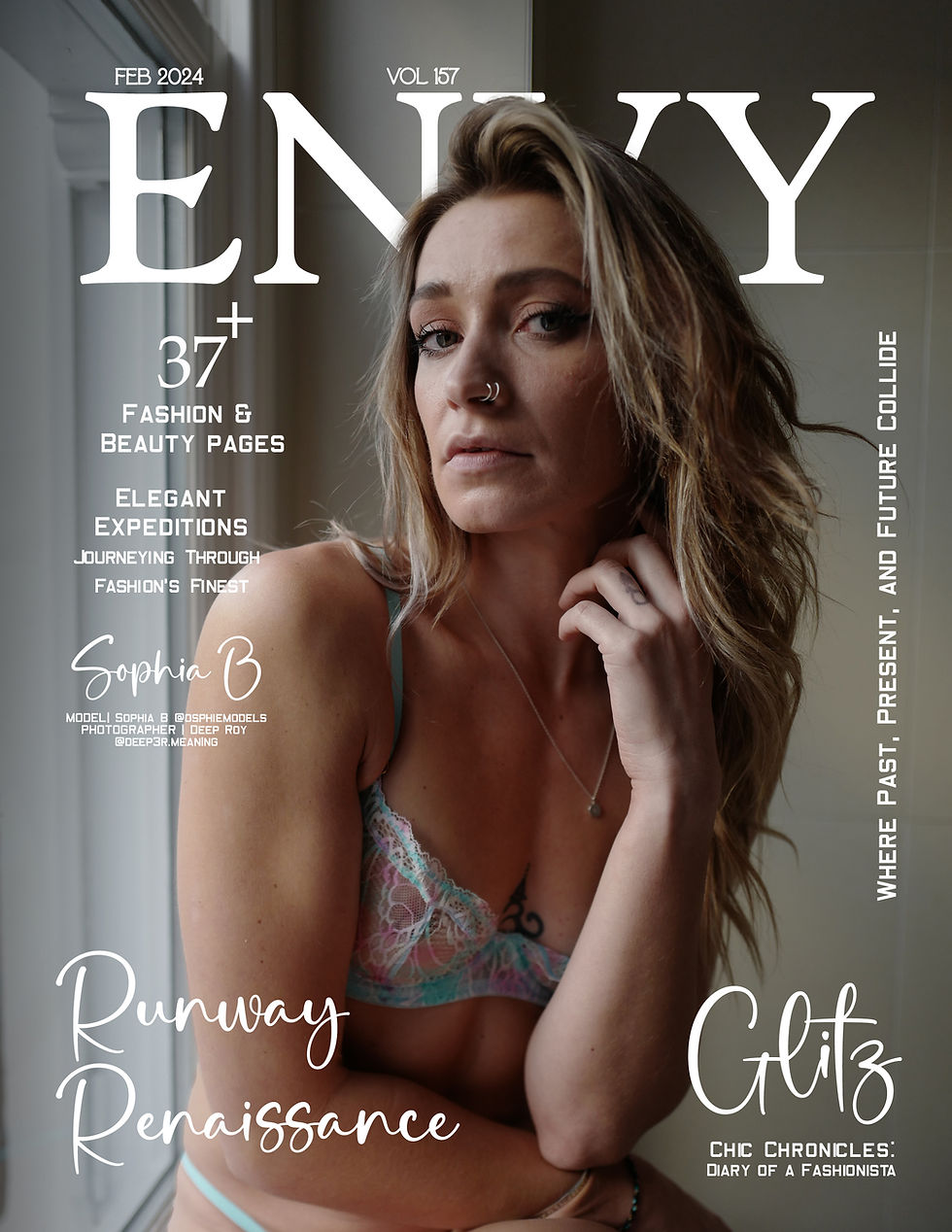 Thumbnail: Combo (Digital + Printed) 'Boudoir Edition' February 2024 Vol 157