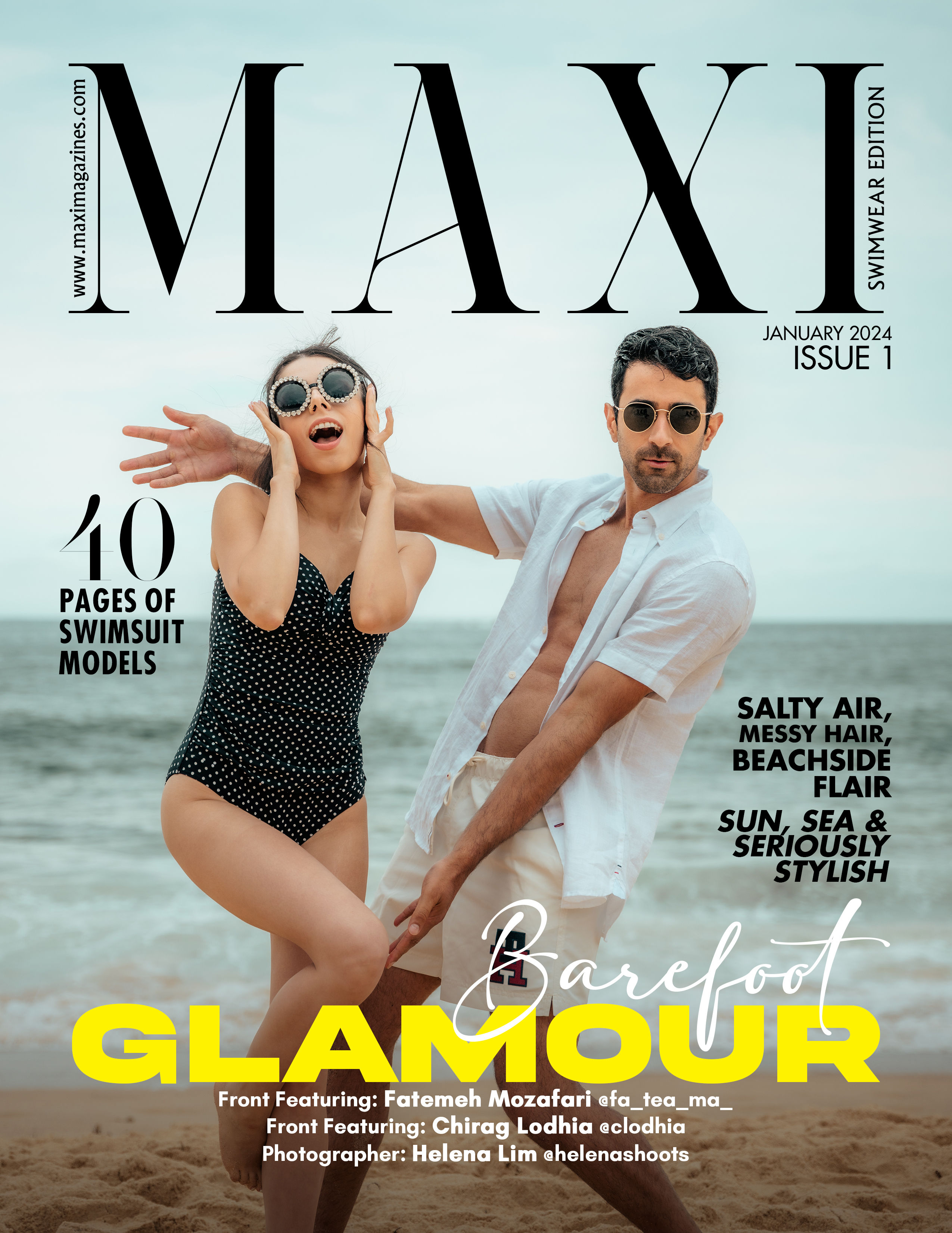 Combo(Print +Digital) 'Swimwear Edition' January 2024, Issue 1