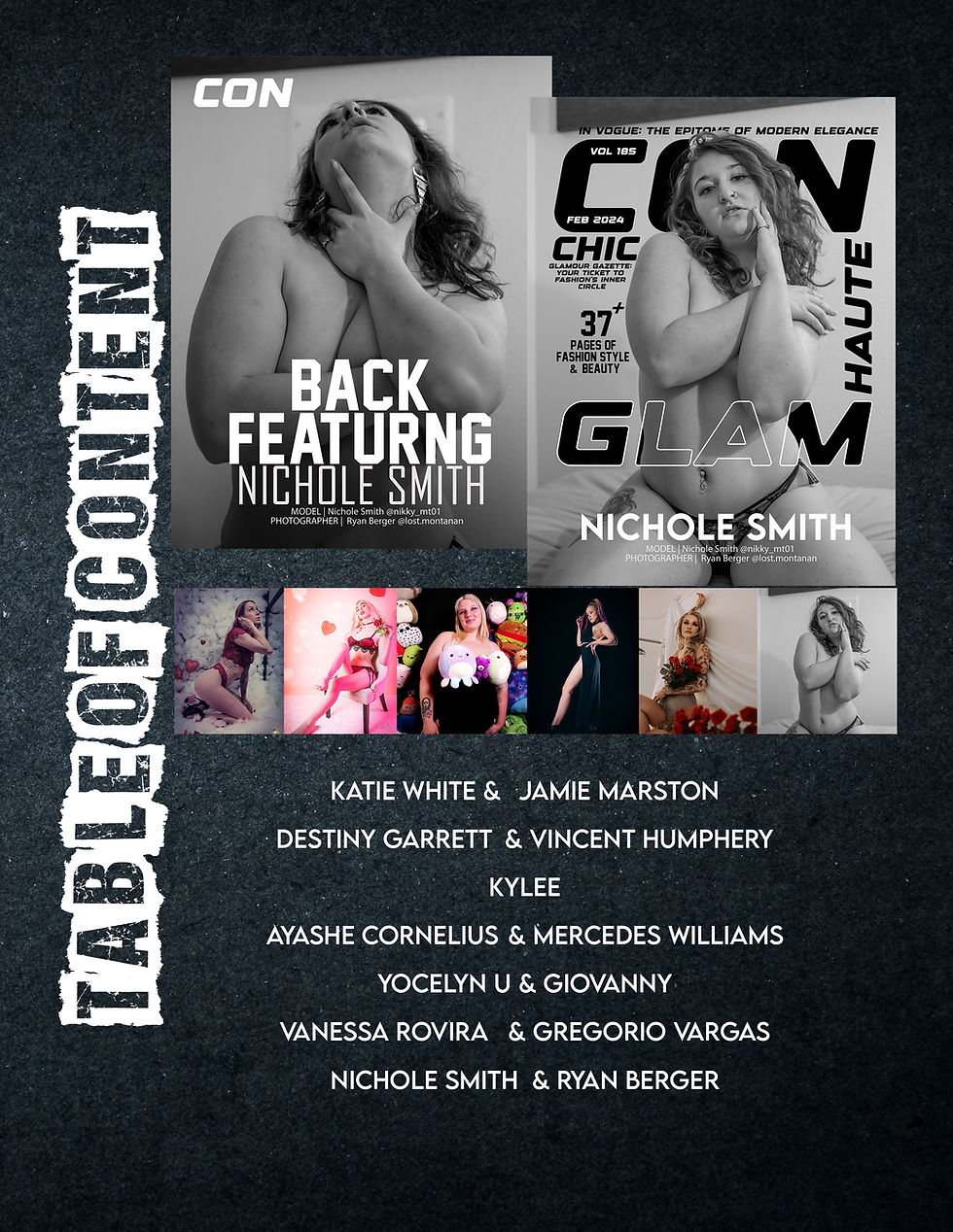 Thumbnail: Printed Copy 'Boudoir Edition' Issue February 2024 Vol 185