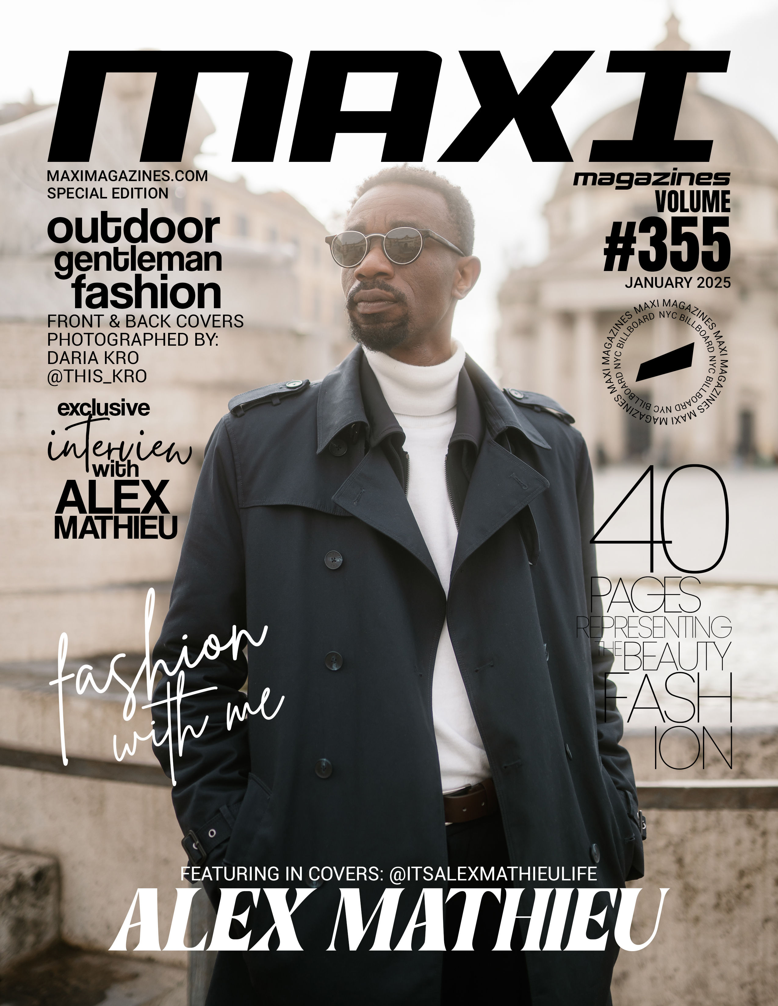 Combo(Print +Digital) 'BillBoard Edition' January 2025, Vol 355