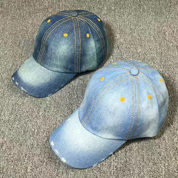 縮圖：牛仔布cap帽