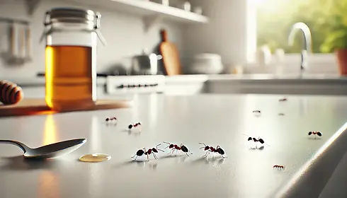 ant pest control when ants are in the kitchen