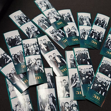 instant strips glam B&W photo booth corporate booth ritz carlton perth