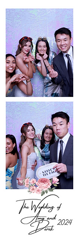 bride using mirror photo booth hire Perth