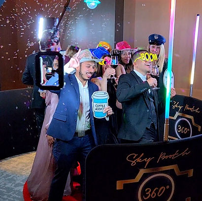 end of financial year photo booth hire